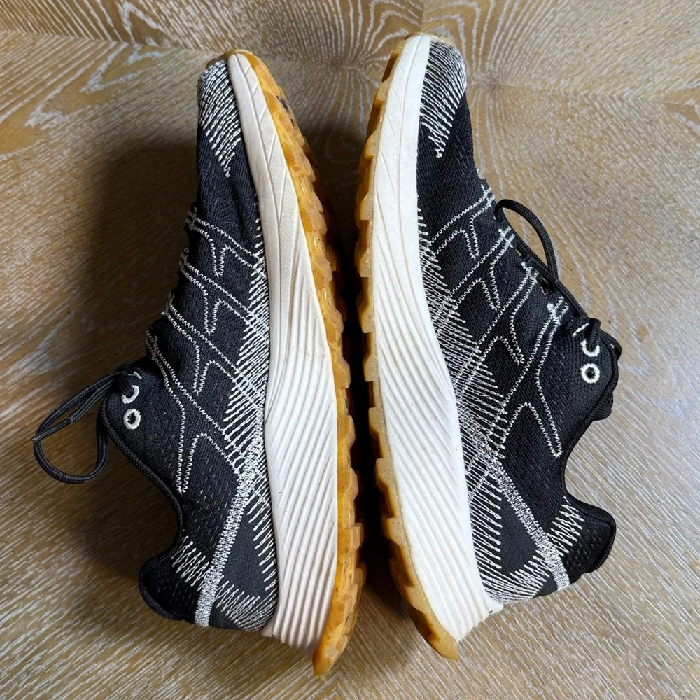 MERRELL Moab Flight Solution DYE Black White Outdoor Trail Running Sneaker - Picture 8 of 10
